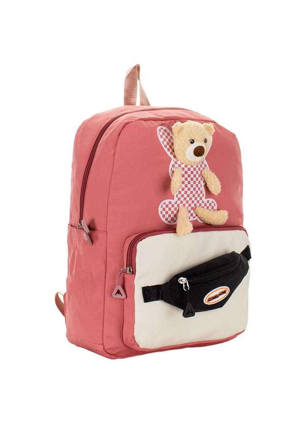 Arara Dourada - Mochila Feminina  Arara Dourada - Ry6679 - Salmão 2