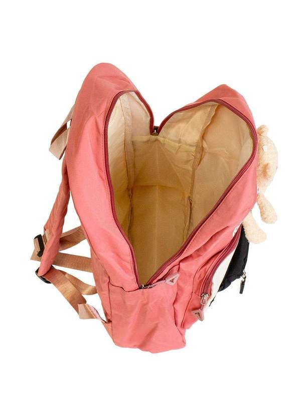 Arara Dourada - Mochila Feminina  Arara Dourada - Ry6679 - Salmão 4