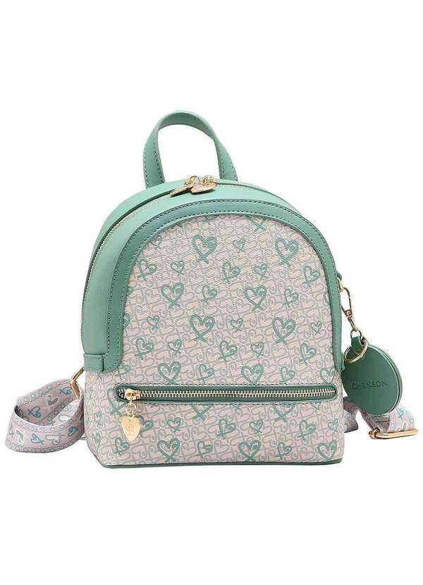 Chenson - Mochila Feminina Chenson Cg84961 Bege/Verde 1