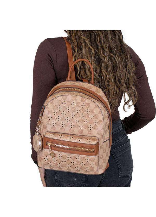 Mochila Feminina Chenson Cg85022 - Preto - Clovis Calcados
