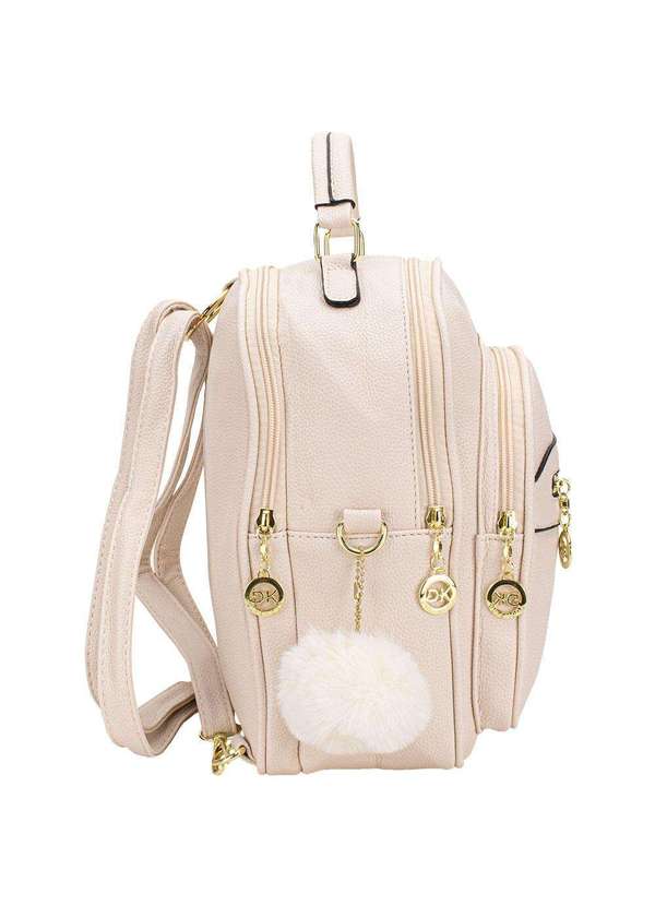 H.e - Mochila Feminina H.E Gh538 Branco/Off 3