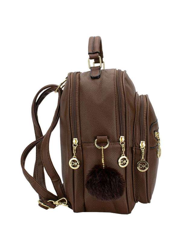 H.e - Mochila Feminina H.E Gh538 Marrom 3