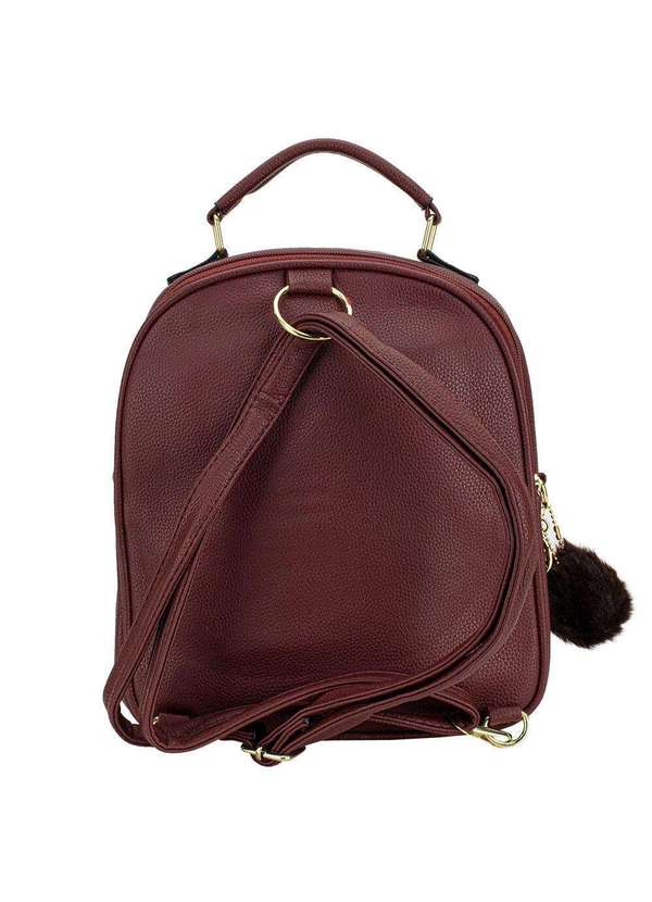 H.e - Mochila Feminina H.E Gh539 Vinho 4