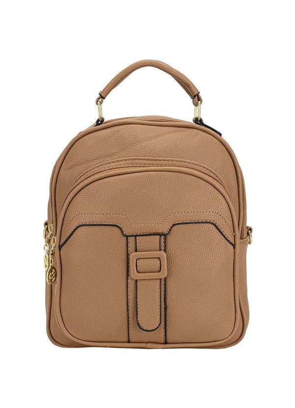 H.e - Mochila Feminina H.E Gh539 Camel