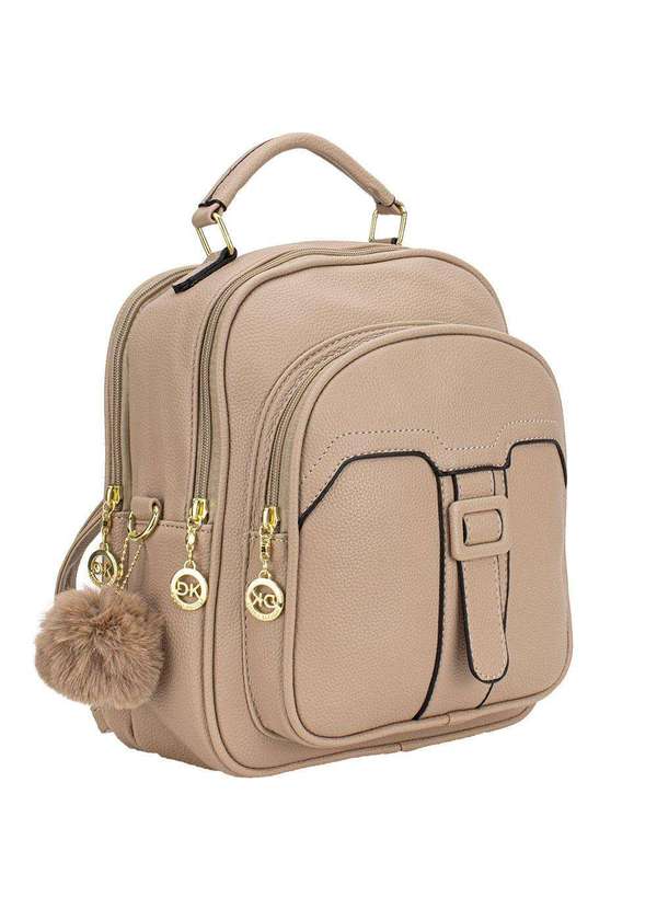 H.e - Mochila Feminina H.E Gh539 Bege 3