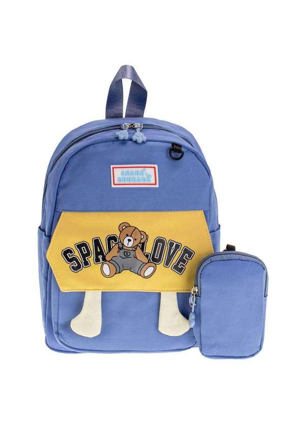 Arara Dourada - Mochila Infantil Arara Dourada - Ry66392 - Azul