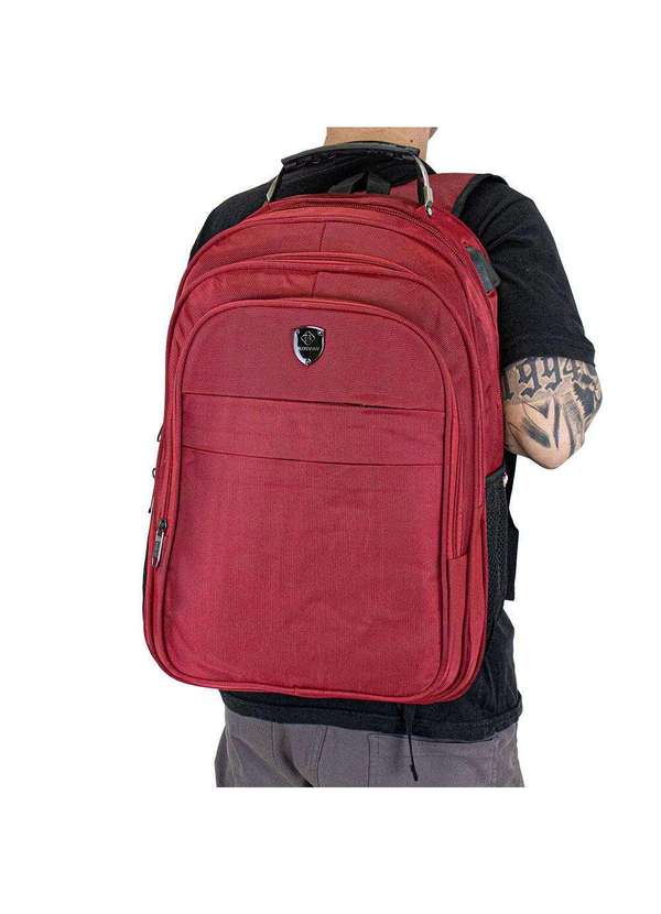 Bloevian - Mochila Masculina Bloevian 2352 - Vinho 2