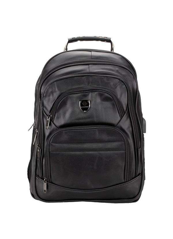 Bloevian - Mochila Masculina Bloevian 2539 - Preto