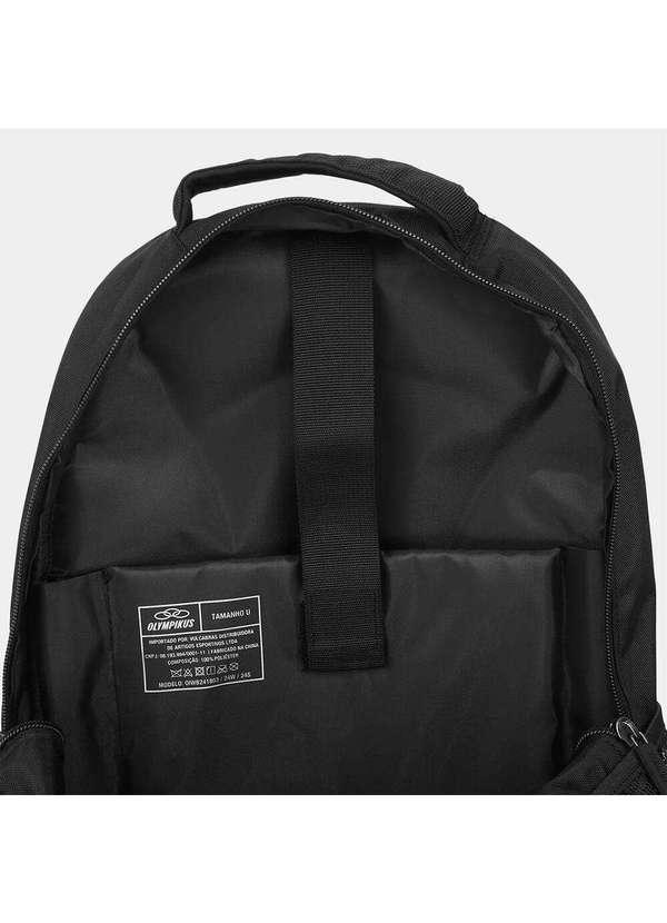 Olympikus - Mochila Masculina Prime Olympikus Oiwb241803 - Preto 3