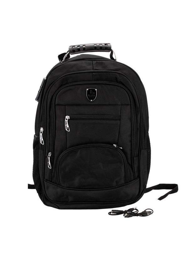 Royal Style - Mochila Masculina Royal Style 3504 - Preto