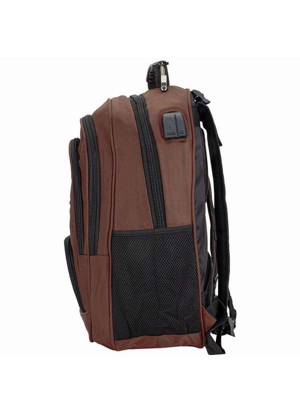 Royal Style - Mochila Masculina Royal Style 3504 Marrom 4