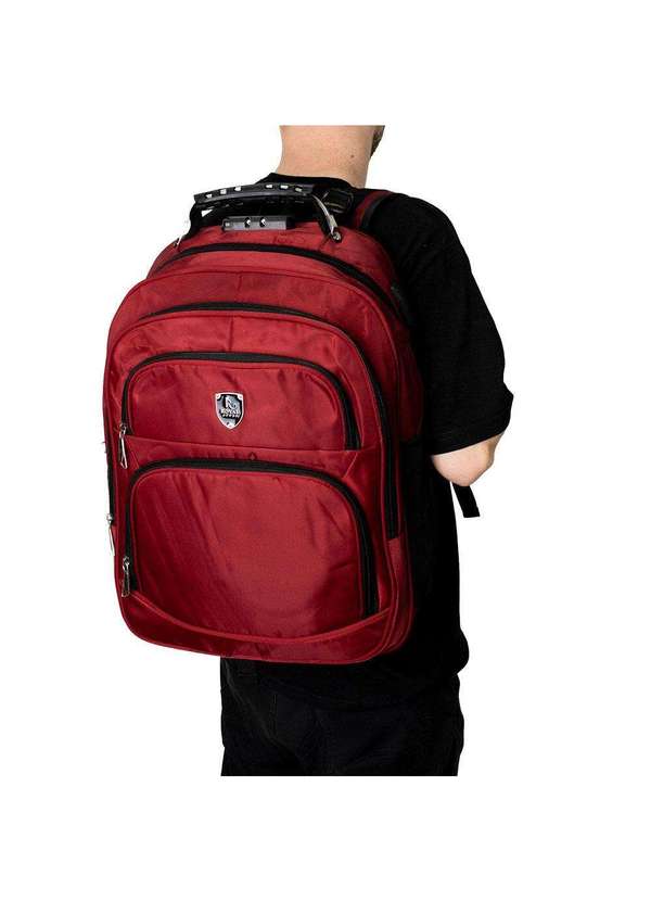 Royal Style - Mochila Masculina Royal Style 3505 - Vinho 2
