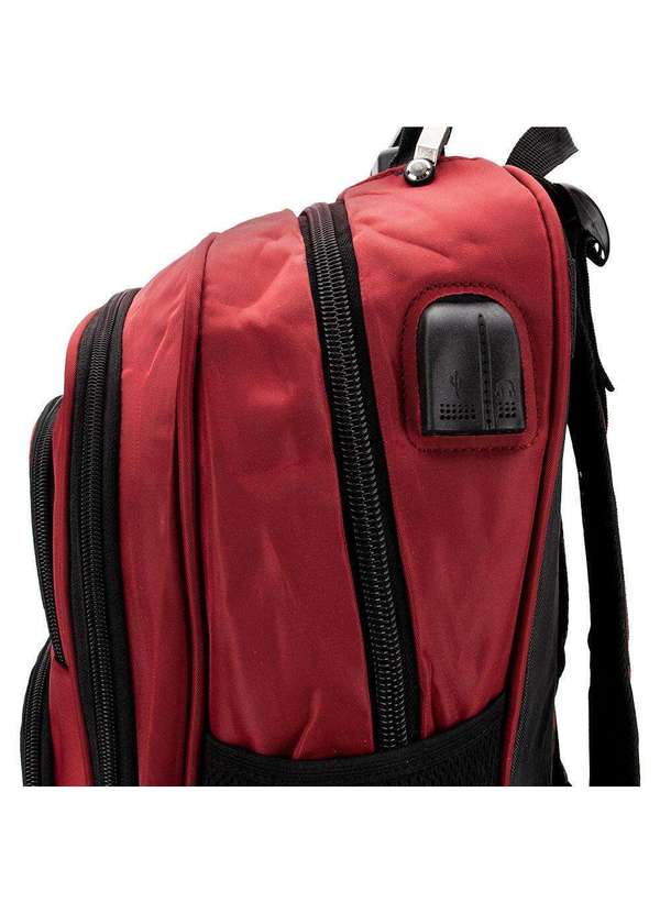 Royal Style - Mochila Masculina Royal Style 3505 - Vinho 5
