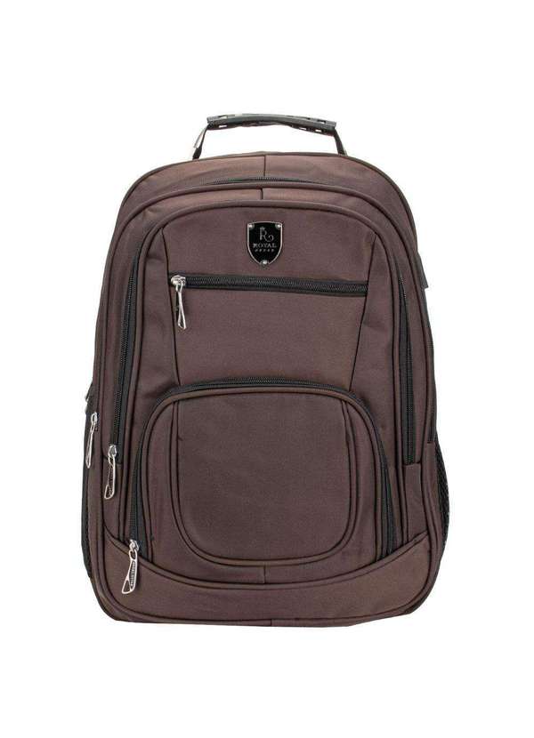Royal Style - Mochila Masculina Royal Style 3506 - Café