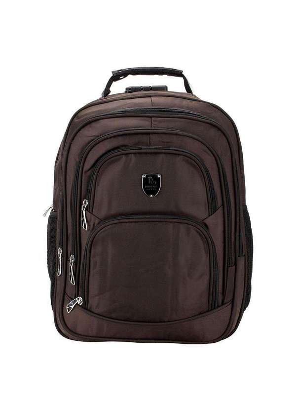Royal Style - Mochila Masculina Royal Style 3508 - Café