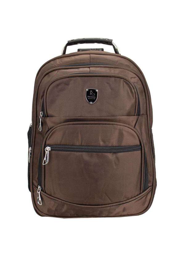 Royal Style - Mochila Masculina Royal Style 3545 - Marrom