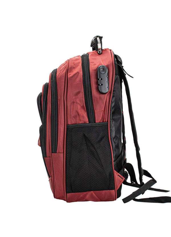 Royal Style - Mochila Masculina Royal Style R3528 Vinho 5