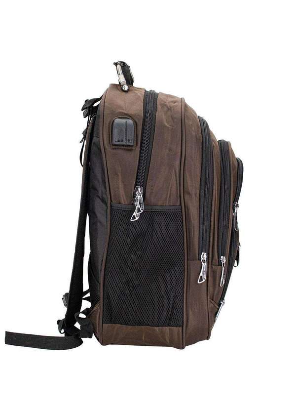 Royal Style - Mochila Masculina Royal Style R3528 Café 01 4