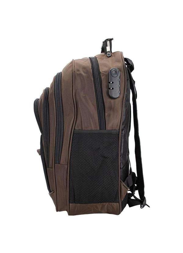 Royal Style - Mochila Masculina Royal Style R3528 Café 01 5