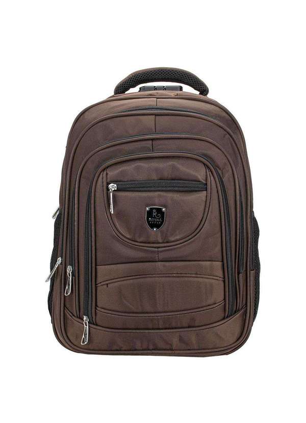 Royal Style - Mochila Masculina Royal Style R3533 - Café