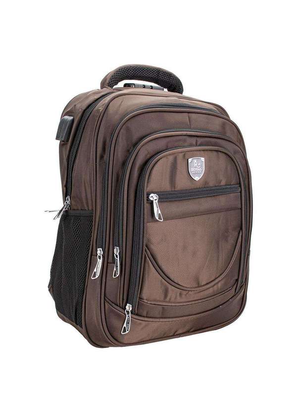 Royal Style - Mochila Masculina Royal Style R3535 - Café 3