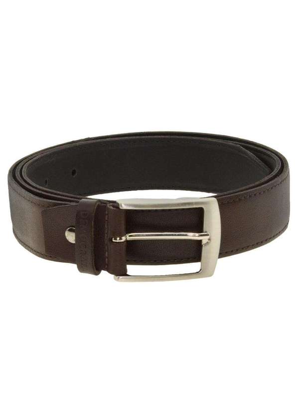 Democrata - Cinto Masculino Democrata - 539f - Chocolate