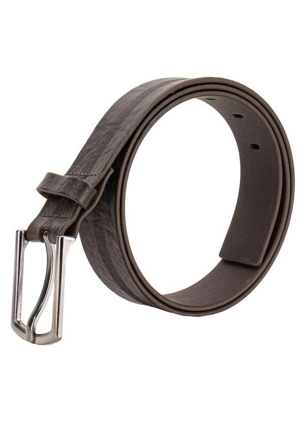 America - Cinto Masculino Largo América 4004032 - Café