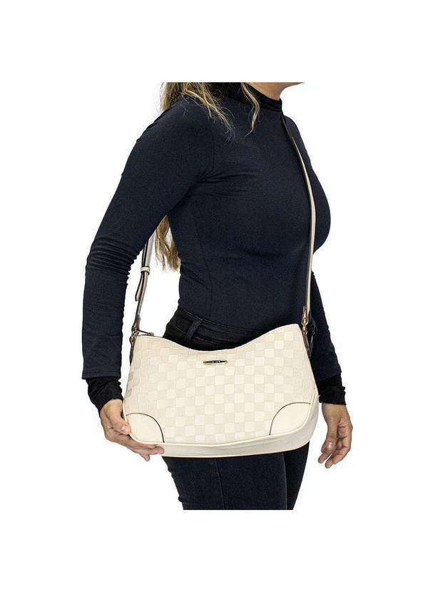 Chenson - Bolsa Feminina Transversal Chenson Cg84430 - Marfim 2