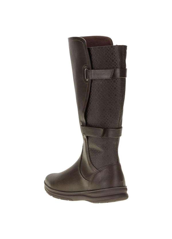 Comfortflex - Bota Feminina Cano Alto Comfortflex - 2391334 - Chocolate 3