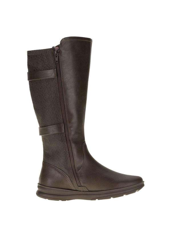 Comfortflex - Bota Feminina Cano Alto Comfortflex - 2391334 - Chocolate 5