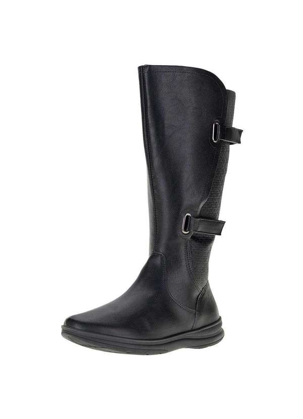 Comfortflex - Bota Feminina Cano Alto Comfortflex - 2391334 - Preto 1