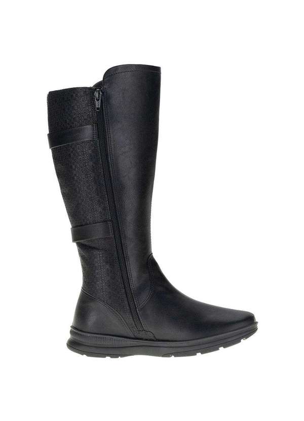 Comfortflex - Bota Feminina Cano Alto Comfortflex - 2391334 - Preto 5