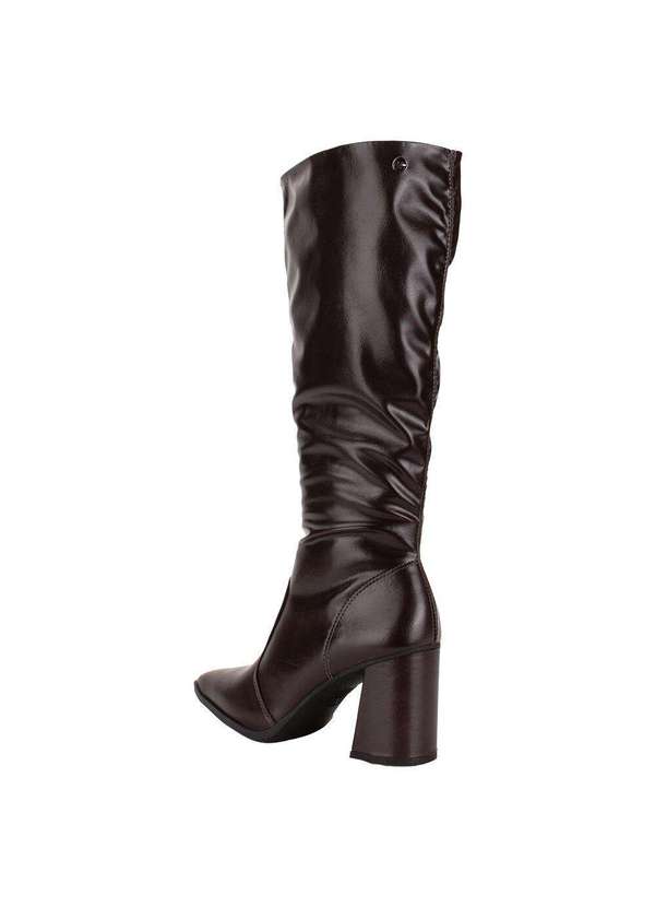 Dakota - Bota Feminina Cano Alto Dakota D0433 - Café 2