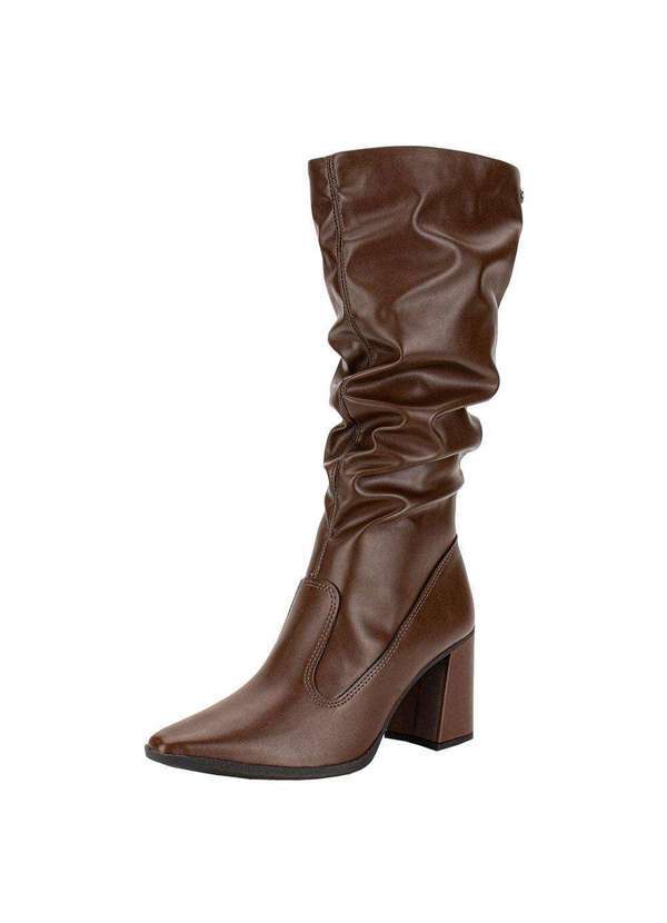 Dakota - Bota Feminina Cano Alto Dakota D0434 - Café