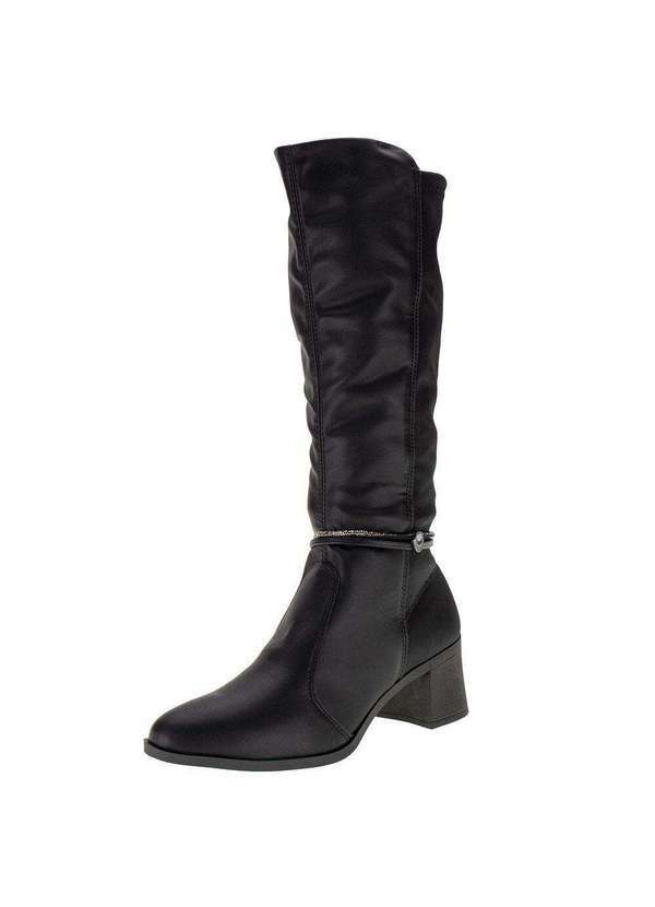 Dakota - Bota Feminina Cano Alto Dakota G9622 - Preto