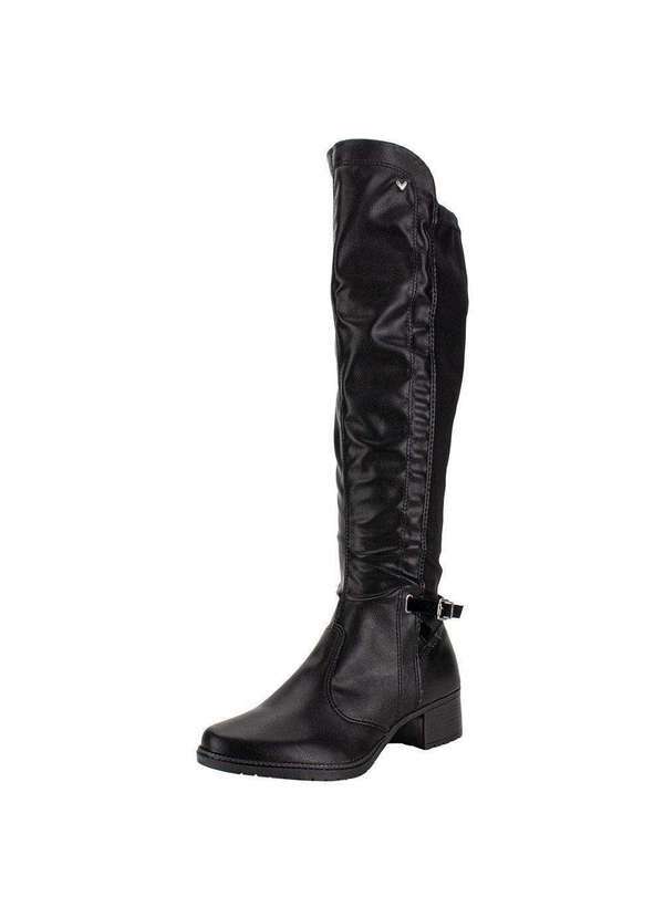 Mississipi - Bota Feminina Cano Alto Mississipi Me121 - Preto