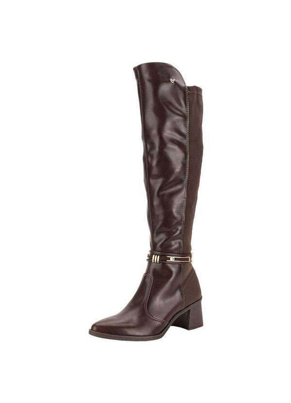Mississipi - Bota Feminina Cano Alto Mississipi Me771 - Café