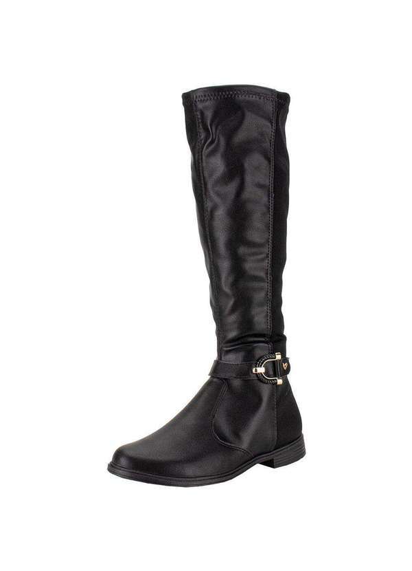Mississipi - Bota Feminina Cano Alto Mississipi Q8961 - Preto