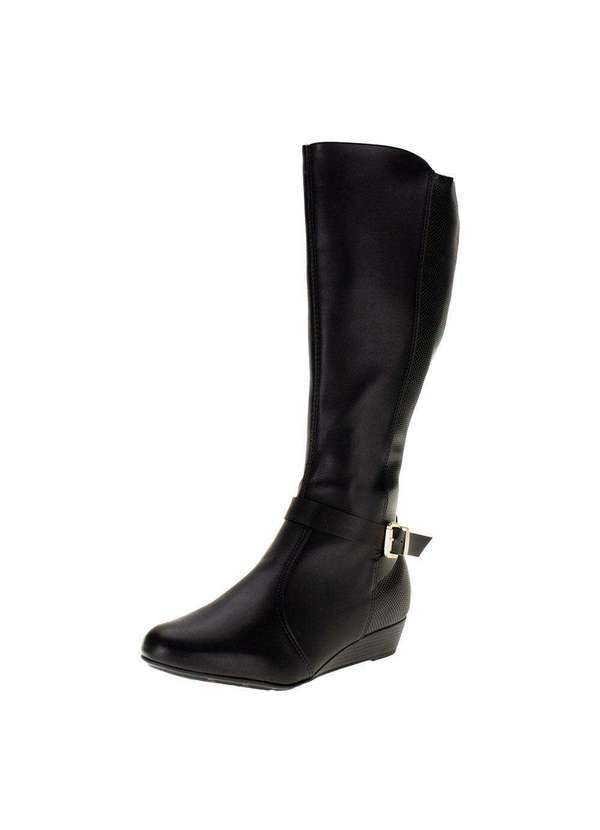 Modare - Bota Feminina Cano Alto Modare 7076111 - Preto