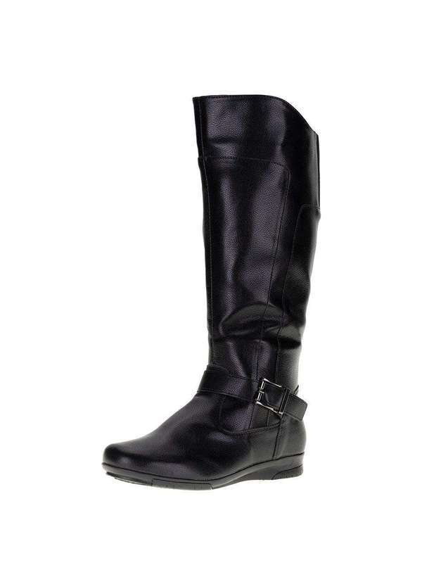 Mooncity - Bota Feminina Cano Alto Mooncity - 71086 - Preto