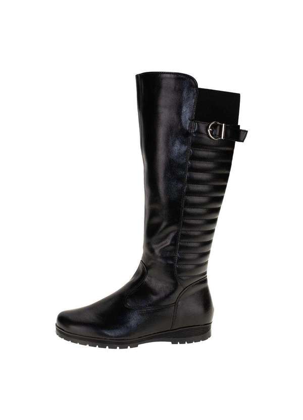 Mooncity - Bota Feminina Cano Alto Mooncity 71125 Preto 2