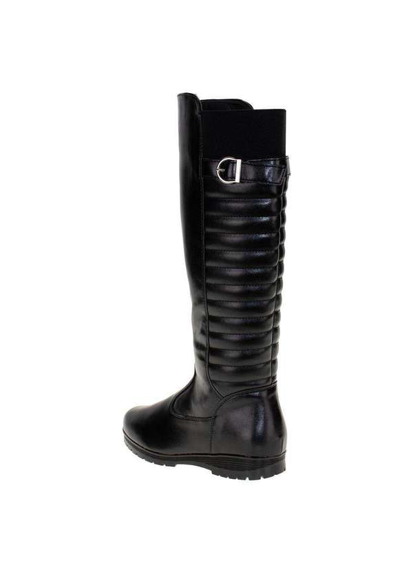 Mooncity - Bota Feminina Cano Alto Mooncity 71125 Preto 3