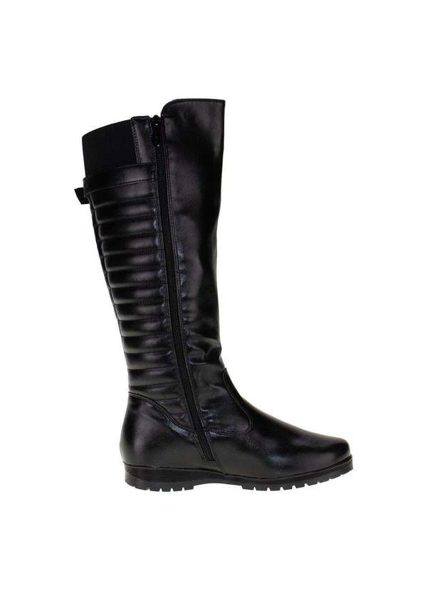Mooncity - Bota Feminina Cano Alto Mooncity 71125 Preto 4