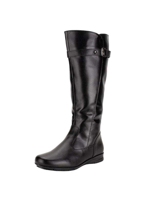 Mooncity - Bota Feminina Cano Alto Mooncity 71144 - Preto 1