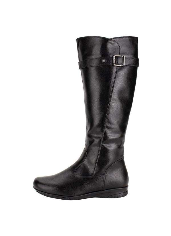 Mooncity - Bota Feminina Cano Alto Mooncity 71144 - Preto 2