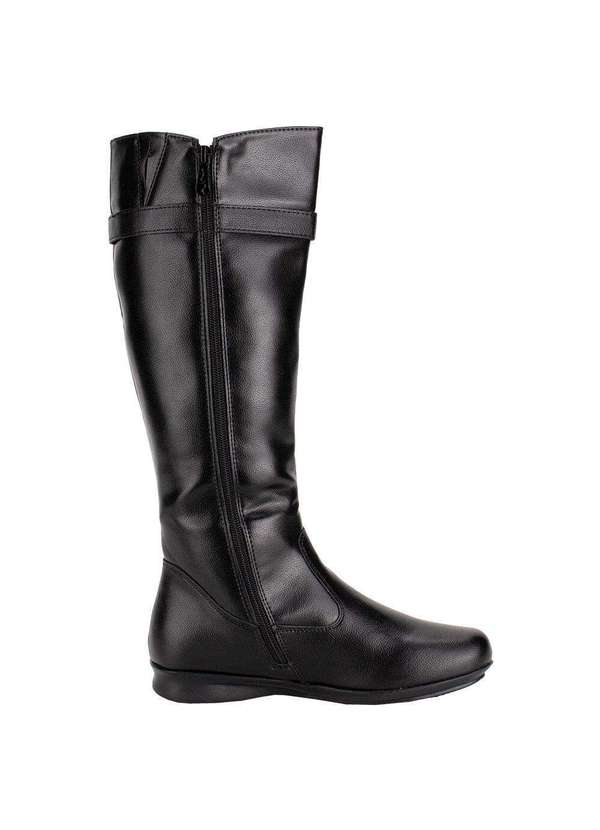 Mooncity - Bota Feminina Cano Alto Mooncity 71144 - Preto 5