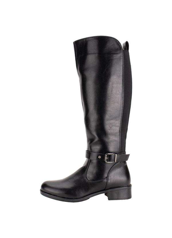 Mooncity - Bota Feminina Cano Alto Mooncity 72372 - Preto 2