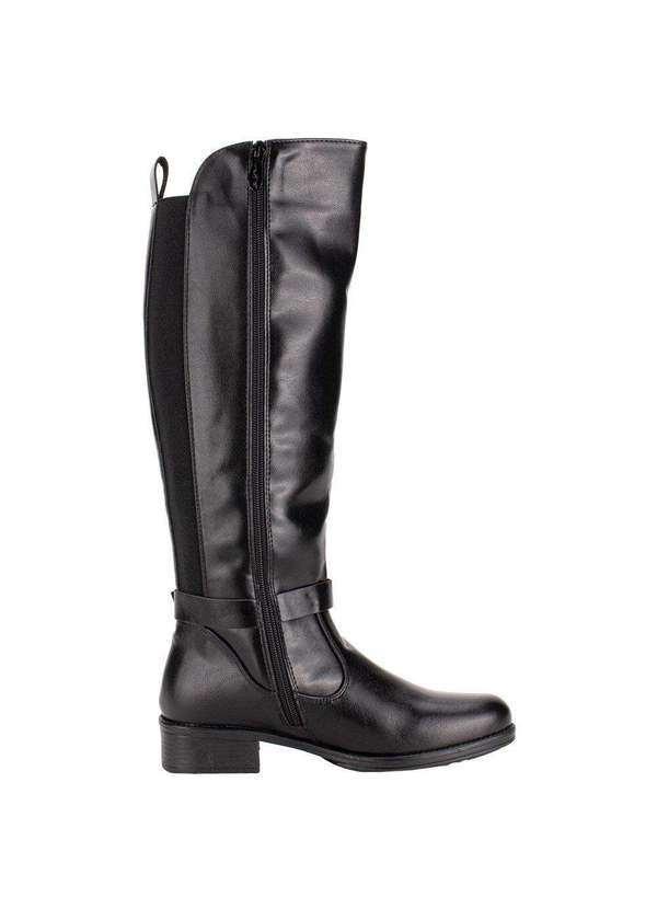 Mooncity - Bota Feminina Cano Alto Mooncity 72372 - Preto 5