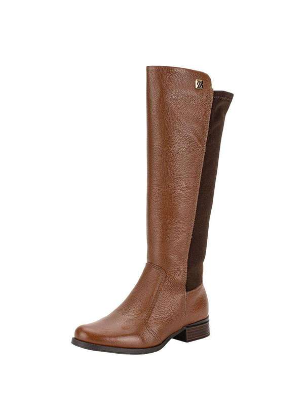 Pegada - Bota Feminina Cano Alto Pegada - 2820630 - Camel