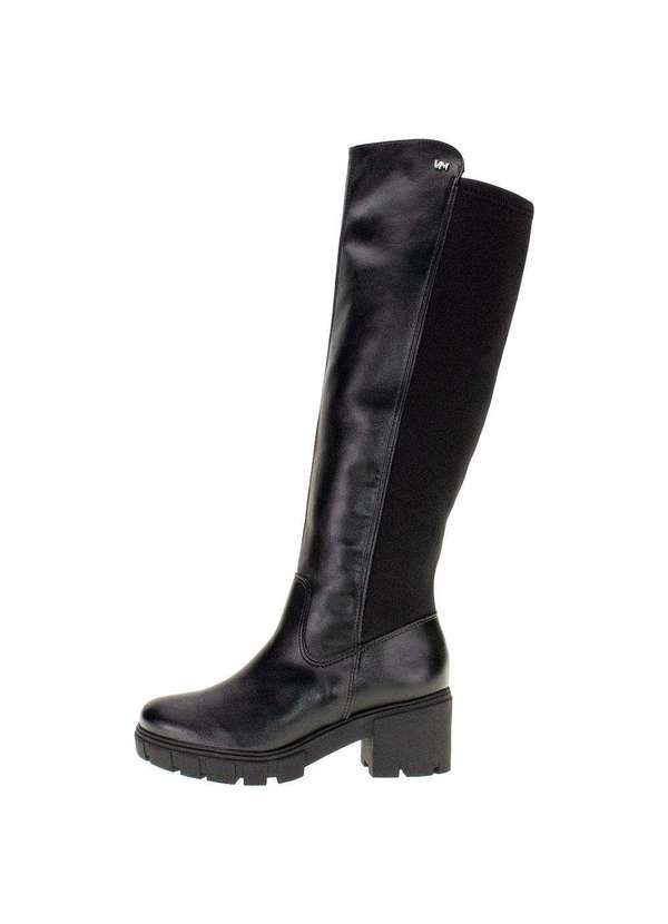 Via Marte - Bota Feminina Cano Alto Via Marte 001003 - Preto 2